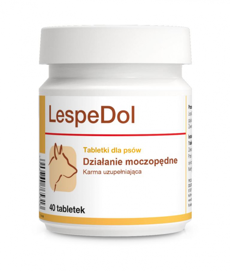 

Dolfos Lespedol 40tab. Preparat Moczopędny Dla Psa