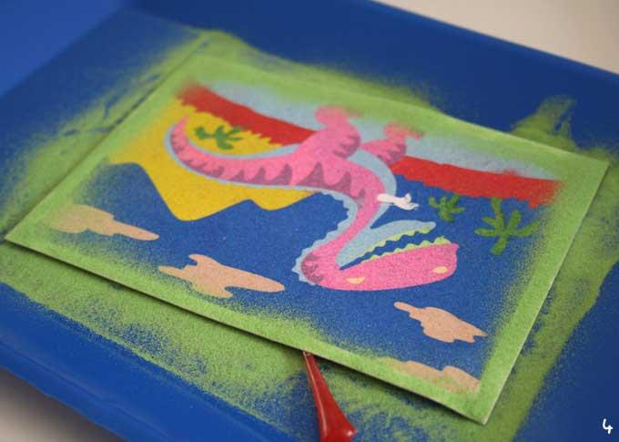 PIASEK BARWIONY W BUTELCE kolorowanka piaskiem Marka Inna