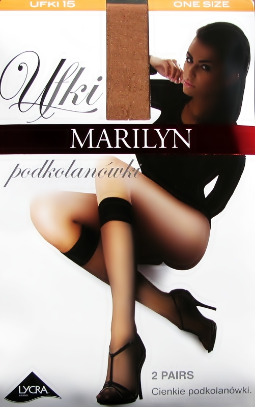 

Marilyn 2 Pary Podkolanówki Ufki 15 kolory r.UNI
