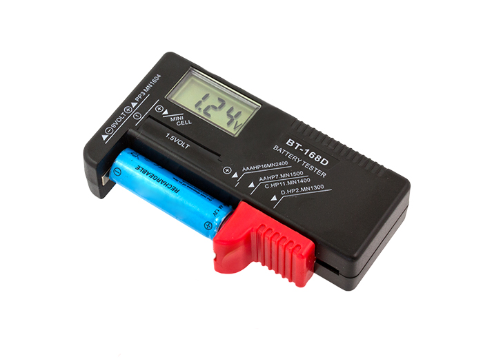 

AG372A Cyfrowy Tester Baterii R14 R20 9V 1,5V Aaa