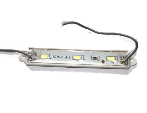 

Moduł Led listwa 3 x dioda biała ciepła 12V (3669)