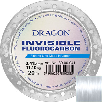 Dragon Fluorocarbon Invisible 20 m 0,28mm