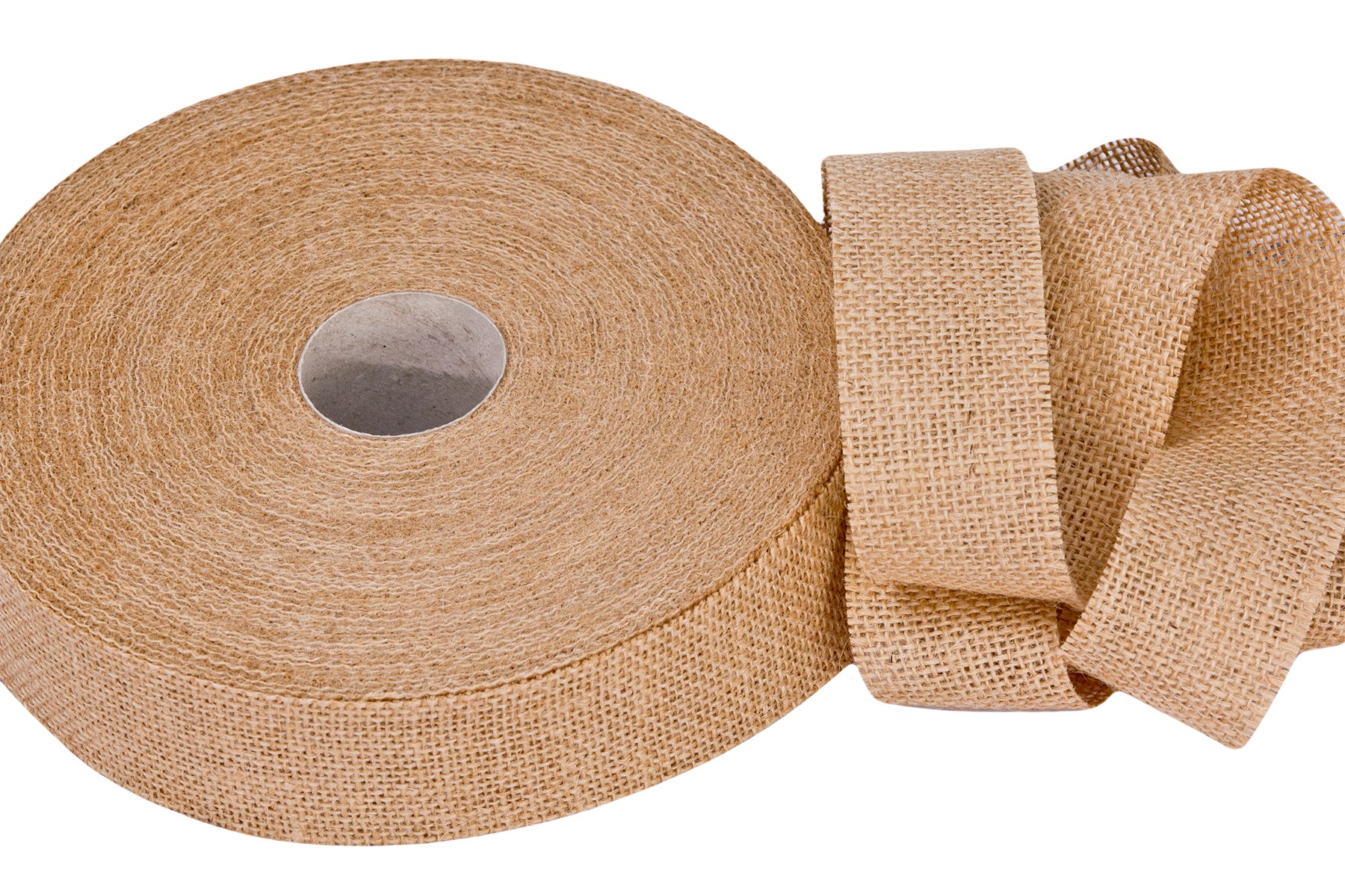 Naturalna Wstążka Jutowa 4cm/1m juta ślub wesele