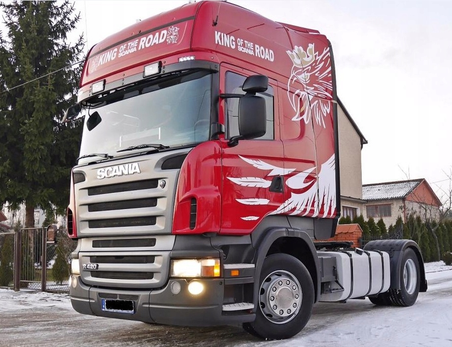 НАКЛЕЙКА SCANIA R TOPLINE HIGHLINE PATTERN 7