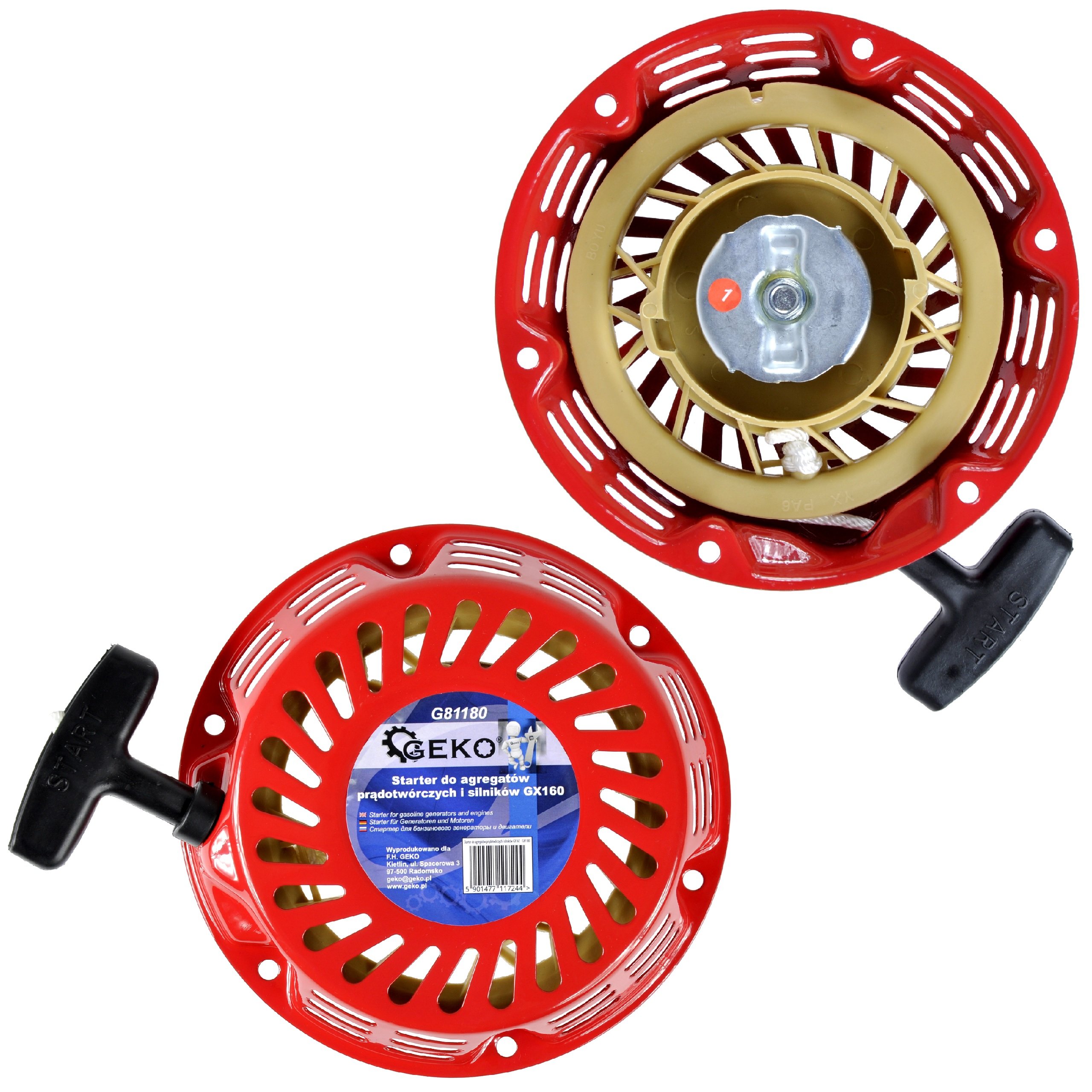 

Starter Szarpak Rozrusznik GX160 Silnik Agregat