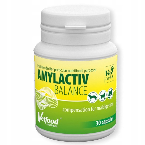 Levně Vetfood Amylactiv Balance 30 kapslí na trávení