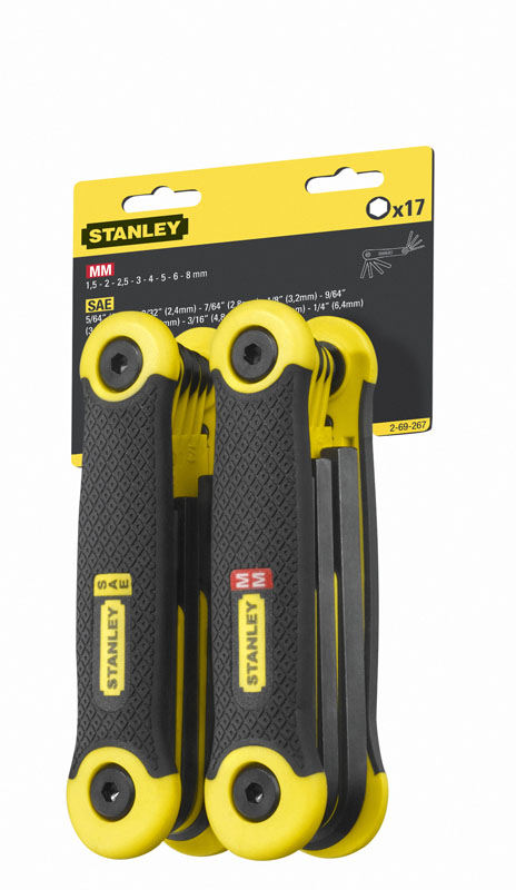 

Stanley Zestaw kluczy trzpieniowych 17 szt. 69-267