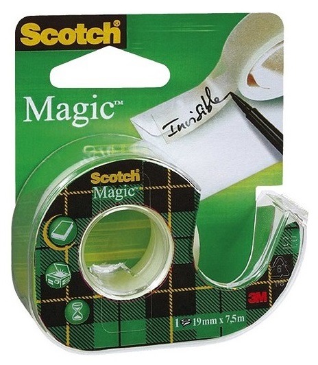 

Taśma klej 19 mm 7,5m Scotch podajnik magic