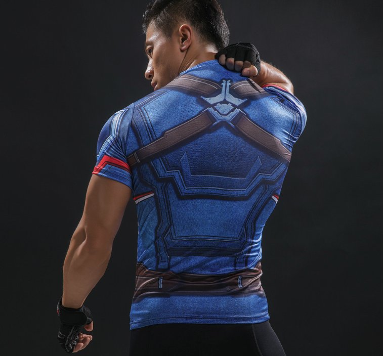 Koszulka termoaktywna na siłownie Avengers L Kod producenta Nie dotyczy