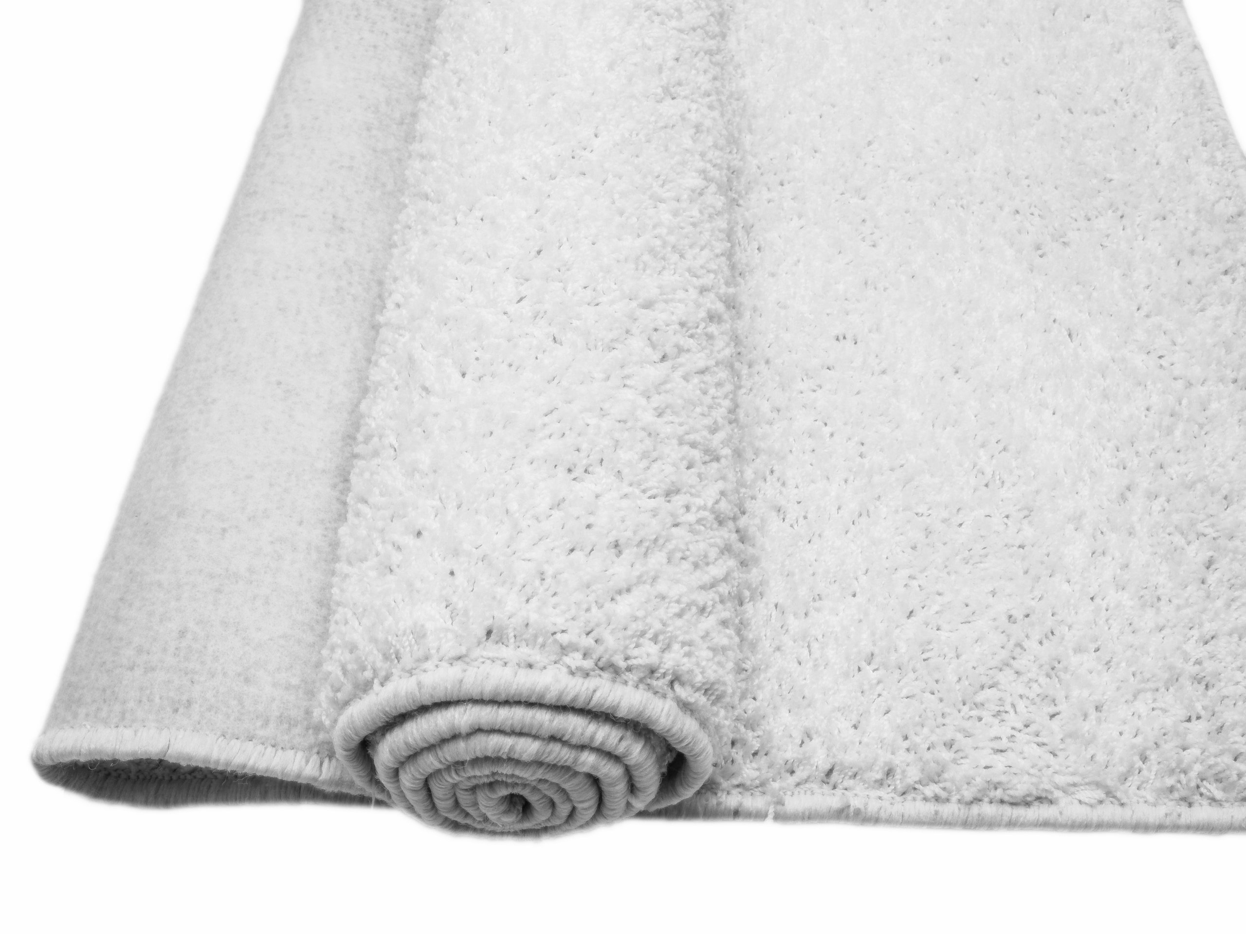 

Dywan Shaggy Miękki 120x170 salonu sypialni biały