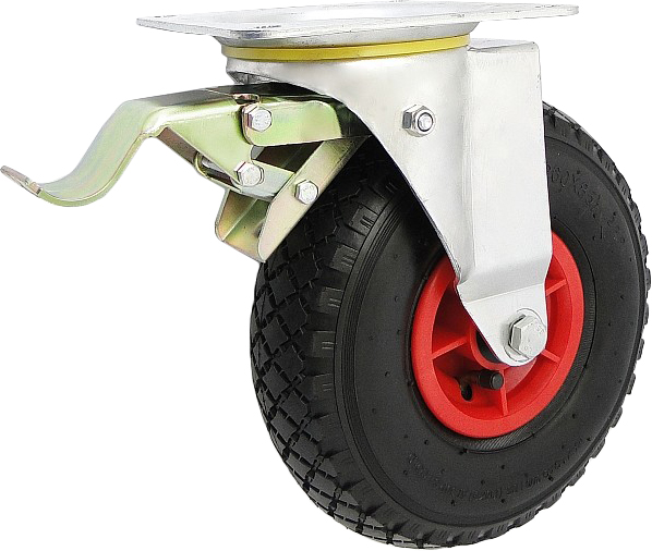

Koło Kółko Koła Pompowane Skrętne Z Hamulcem 260mm