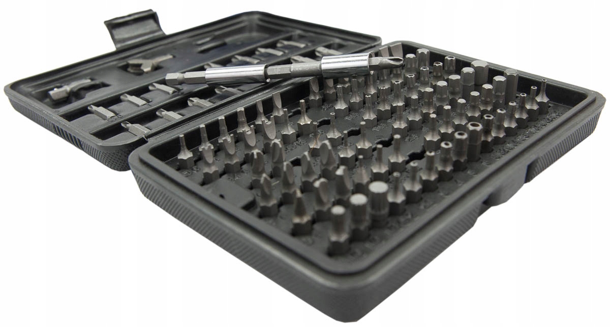 BITY BIT DO WKRĘTARKI WIERTARKI 100 el WKRĘT TORX Liczba elementów zestawy