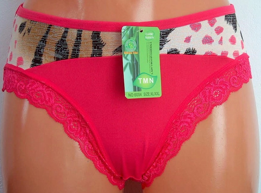 

Majtki Damskie Bambusowe Figi r M/L Pas do 102