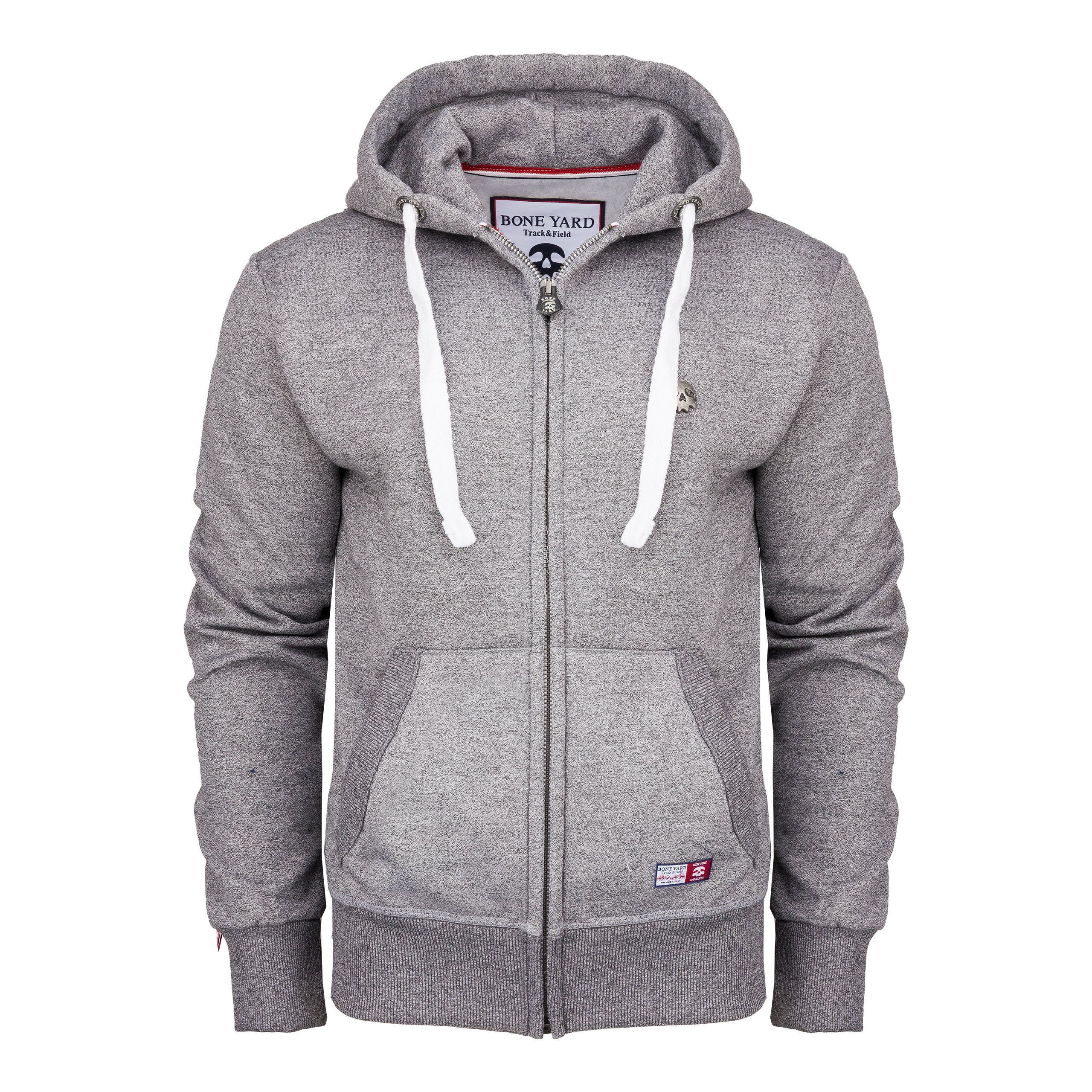 

Bone Yard rozpinana bawełniana bluza Iron ____ L