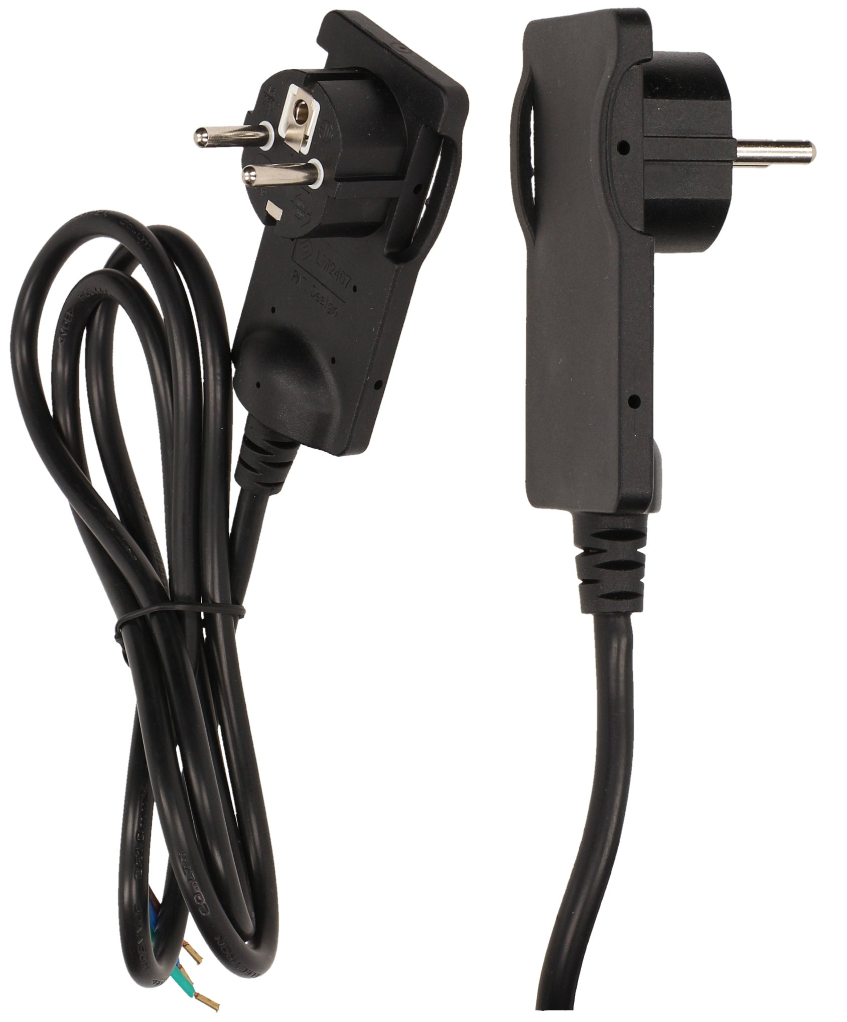 

Wtyczka Meblowa Ultra Płaska OR-AE-1312 Kabel 1,5M