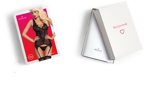 Корсет с завязками+сексуальные стринги нижнее белье XXL 44/46 цвет черный