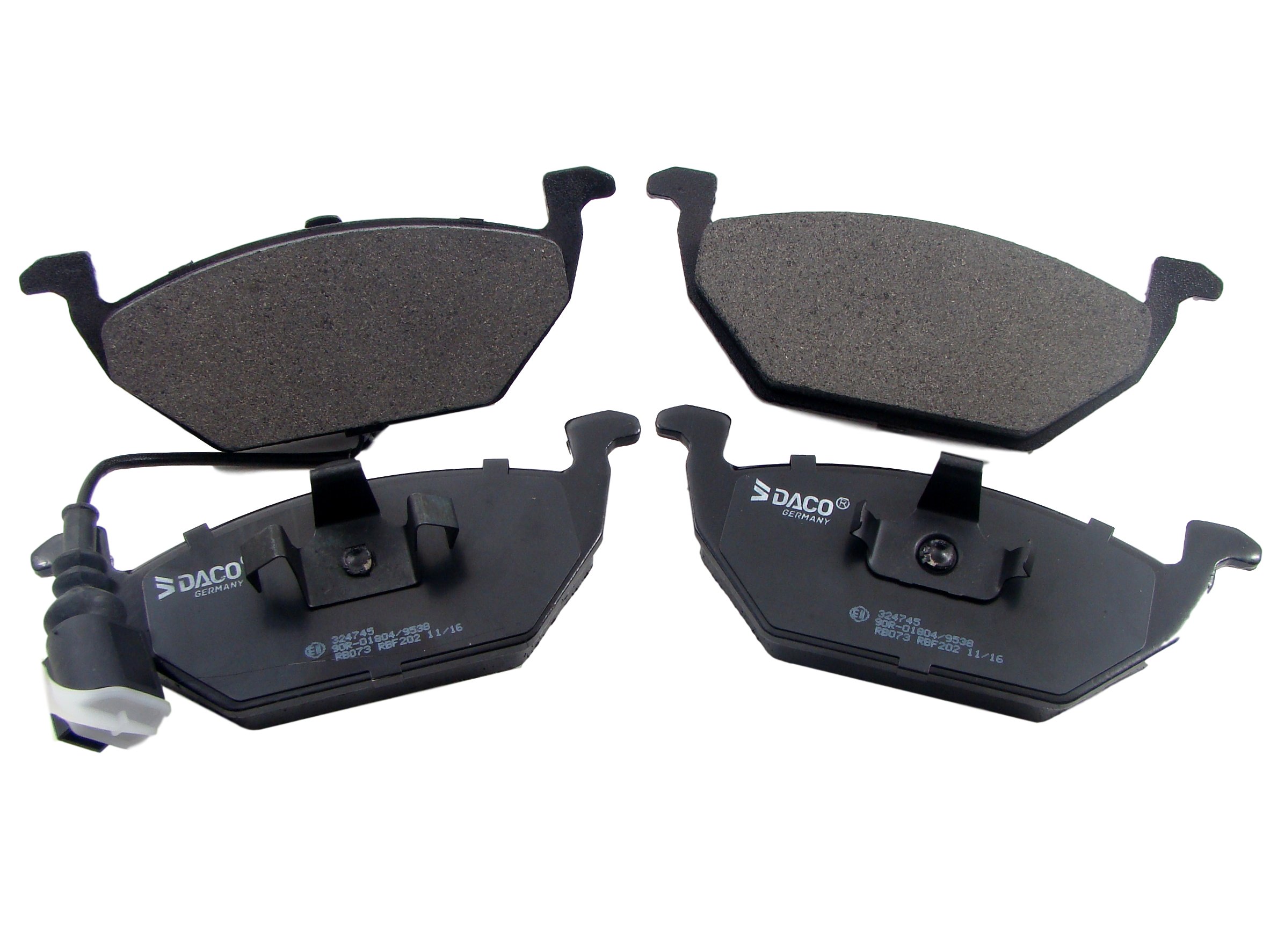 TARCZE x2 KLOCKI PRZOD FABIA OCTAVIA GOLF IV 4 Discs type Ventilated