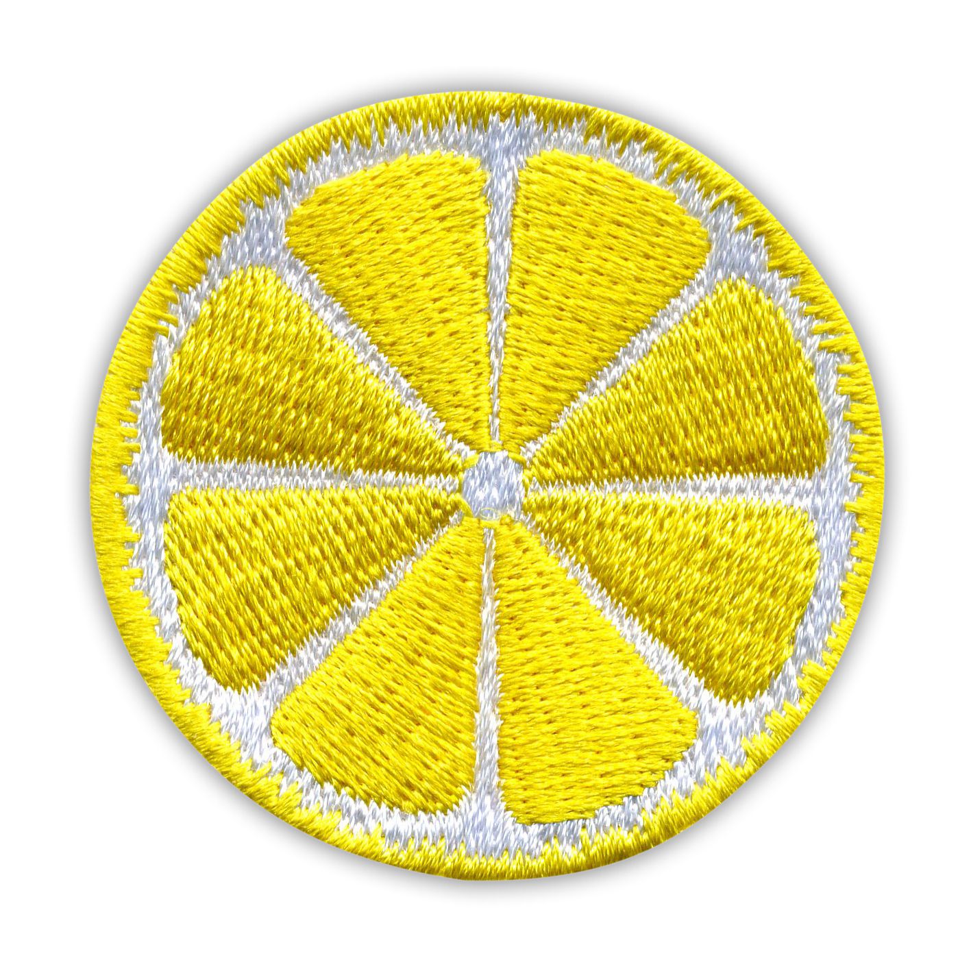 

Cytrynowa Naszywka Cytryna owoc cytrus Haft lemon