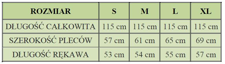 SZLAFROK Damski Męski z HAFTEM imienia r. S M L XL Kaptur bez kaptura