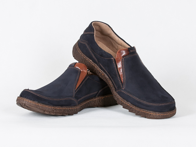 Ja-marc 470 polobotky Polské modré 42 Kůže Nat