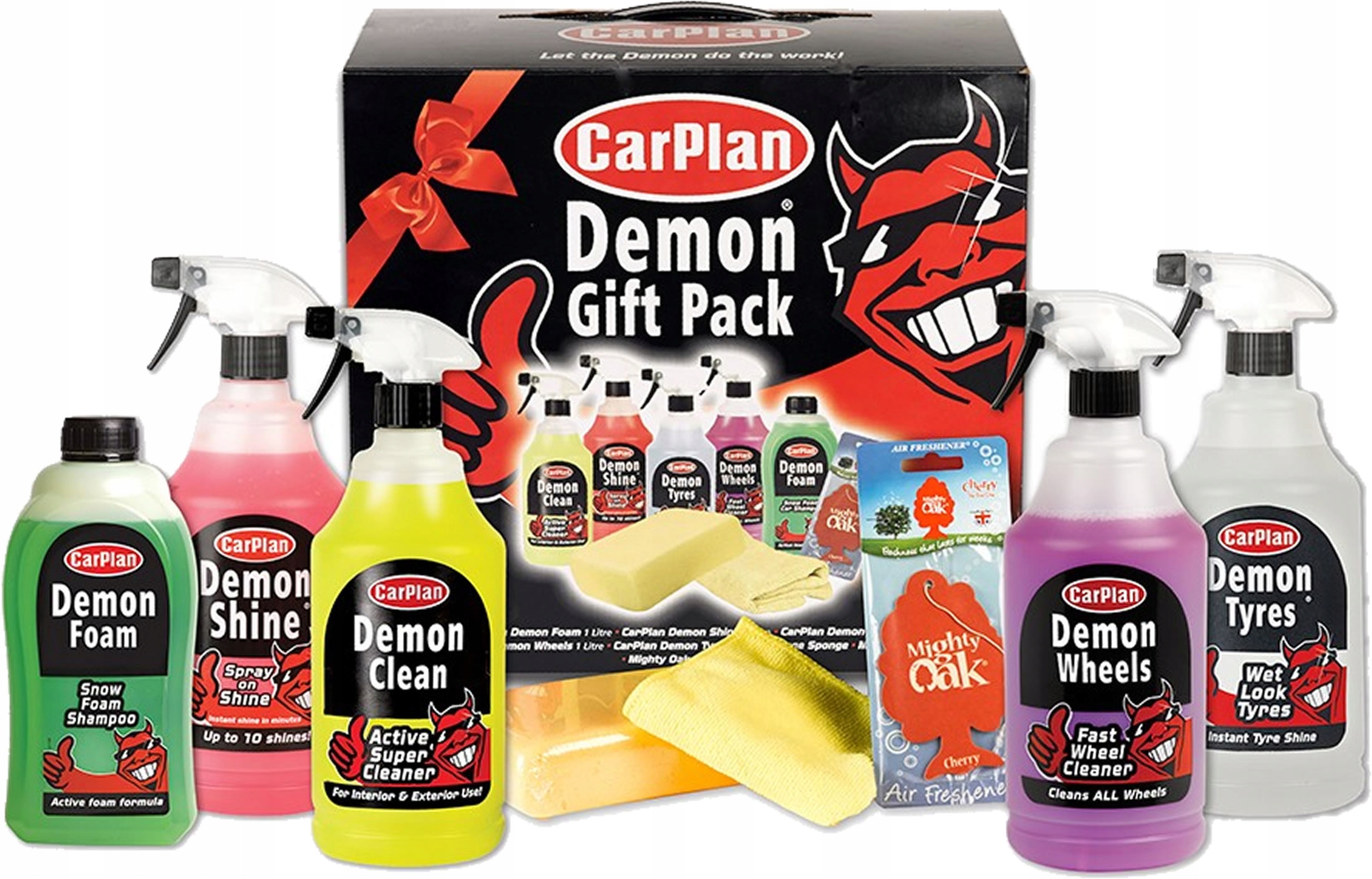 Різдвяний подарунок 8 автокосметиків великий набір