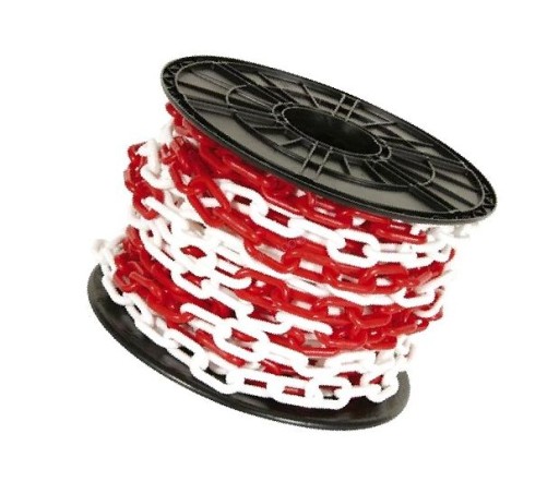 Plastový Výstražný Řetěz 10 mm 20 Mb