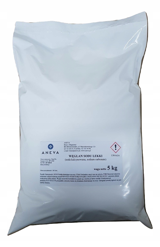 

Soda Lekka kalcynowana węglan sodu 5kg Produkt Pl
