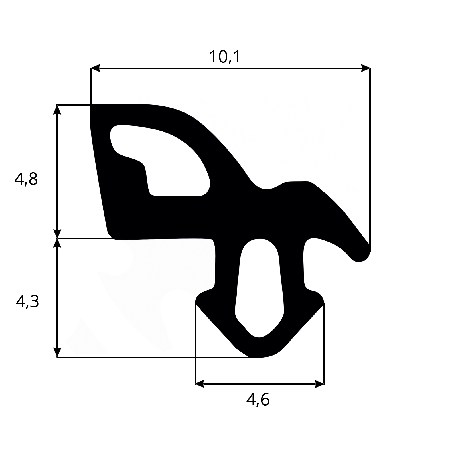 Uszczelka Okna Okienna SZARA S-1560 ALUPLAST Marka DQ-PP
