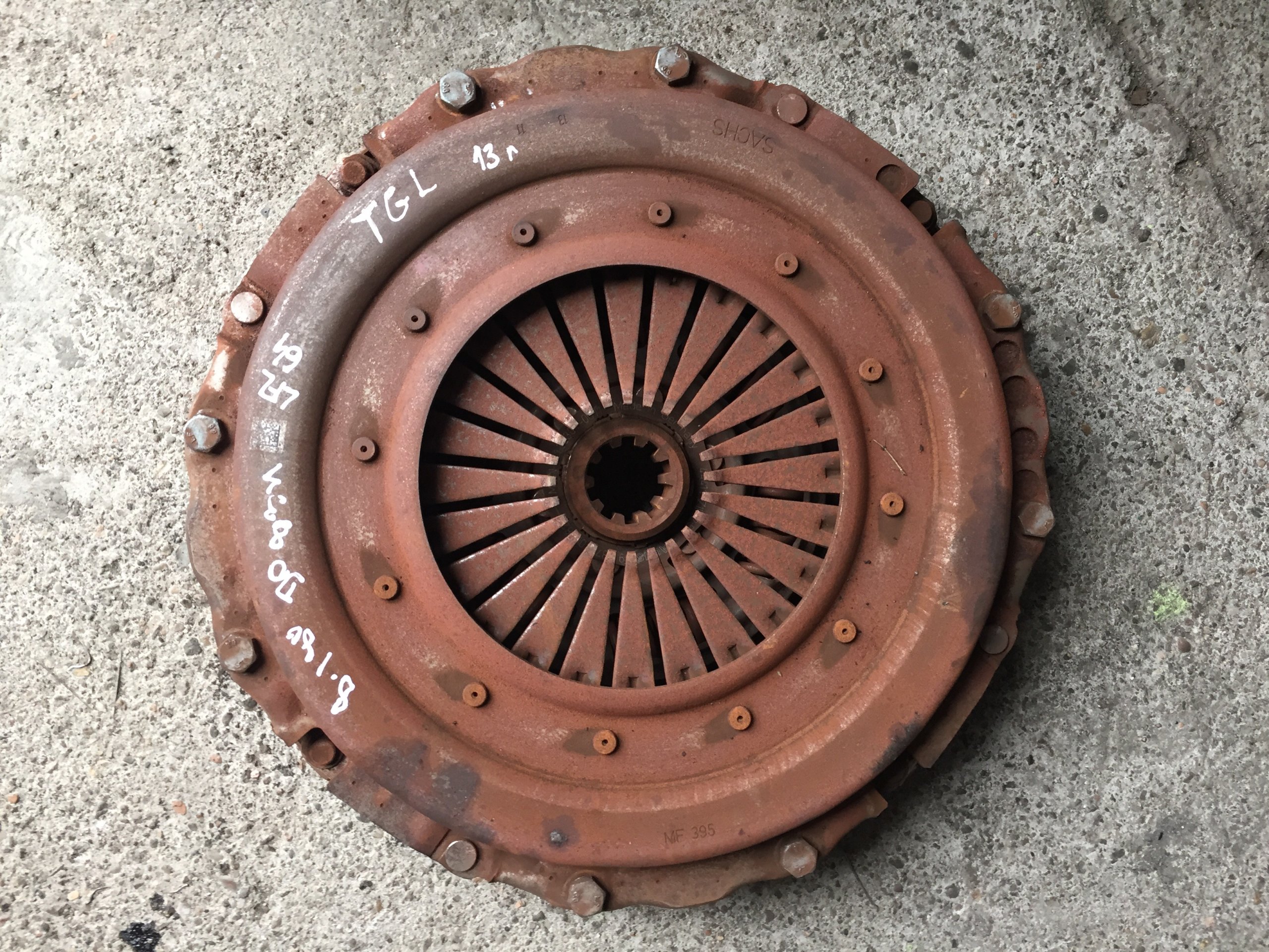 МАН ТГЛ D0834 Lfl64 МУФТА КОЛО МАХОВИК КОРЗИНА