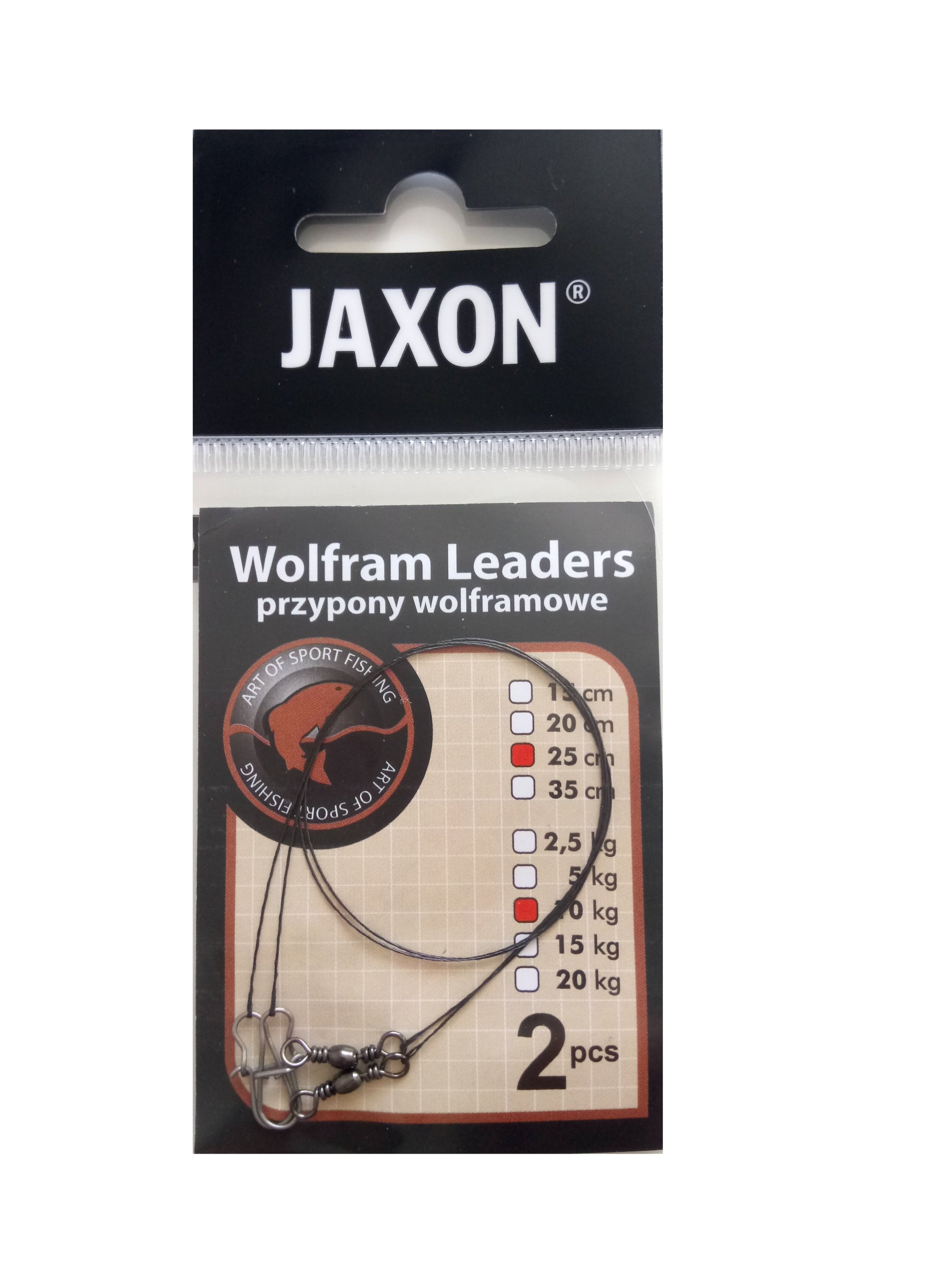 

Jaxon Przypon Przypony Wolfram 25CM / 10KG