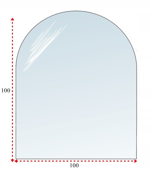 

Podstawa Szklana Pod Piec Kominek Szkło 100x100