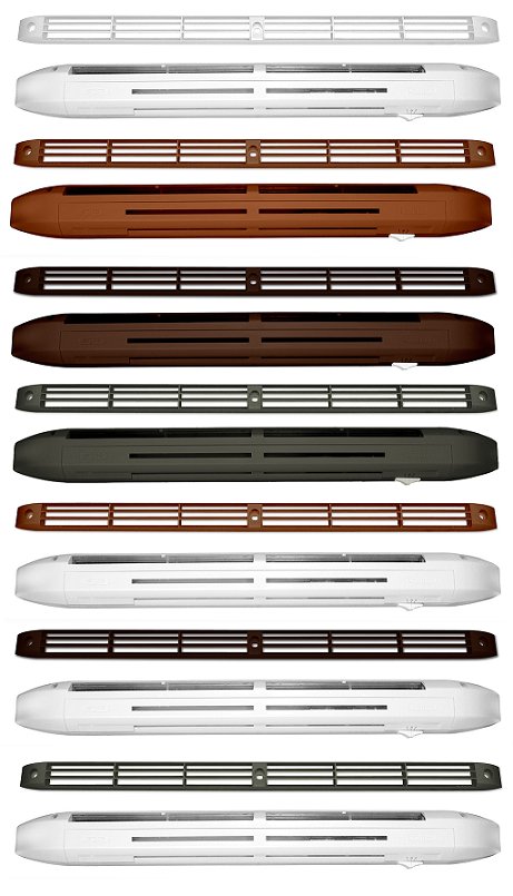 Nawiewnik do okien okna okienny ISOLA HY PLUS Kod producenta ISOLA HY PLUS BIAŁY