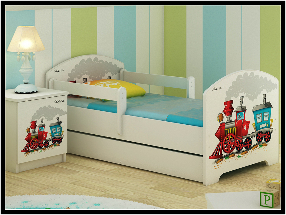 Łóżko dziecięce 160X80 BABY BOO materac + szuflada Szerokość 80 cm