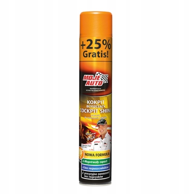 

Moje Auto Kokpit Błyszczący Wanilia 750 ML