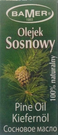 

Olejek Eteryczny Sosnowy 100% Naturalny; Bamer