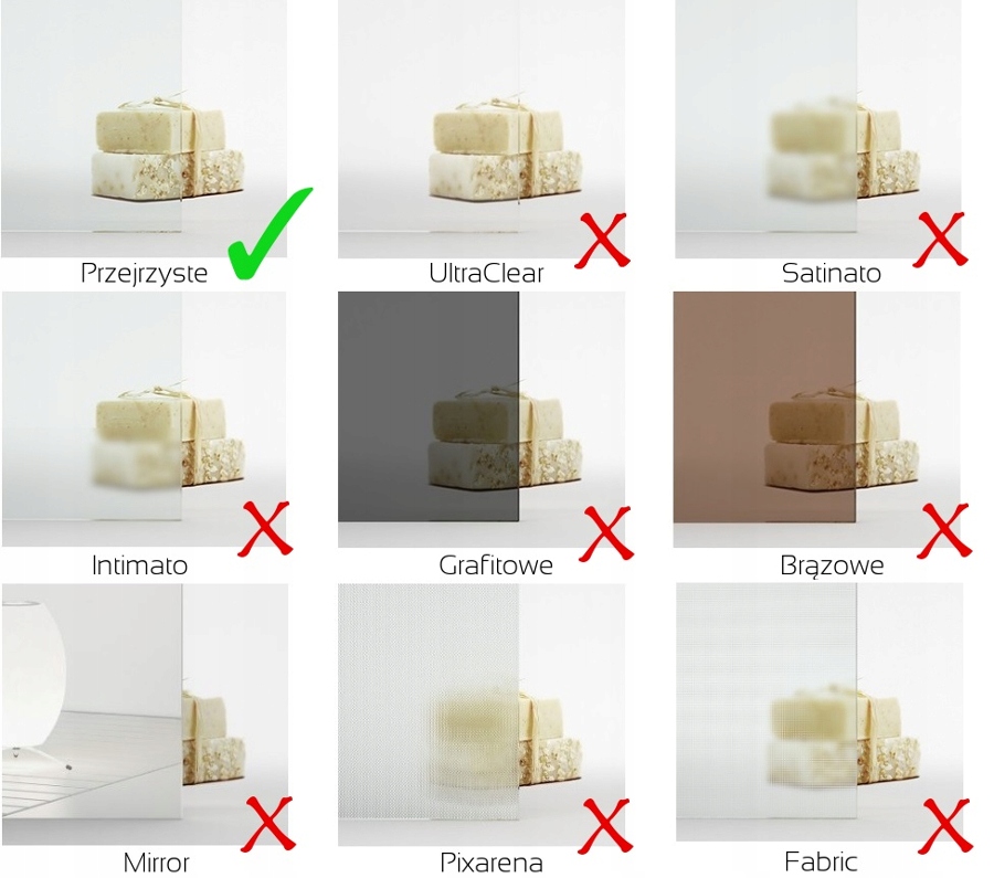 Drzwi RADAWAY Idea DWJ 110 Lewe szkło przejrzyste Wysokość produktu 200 cm