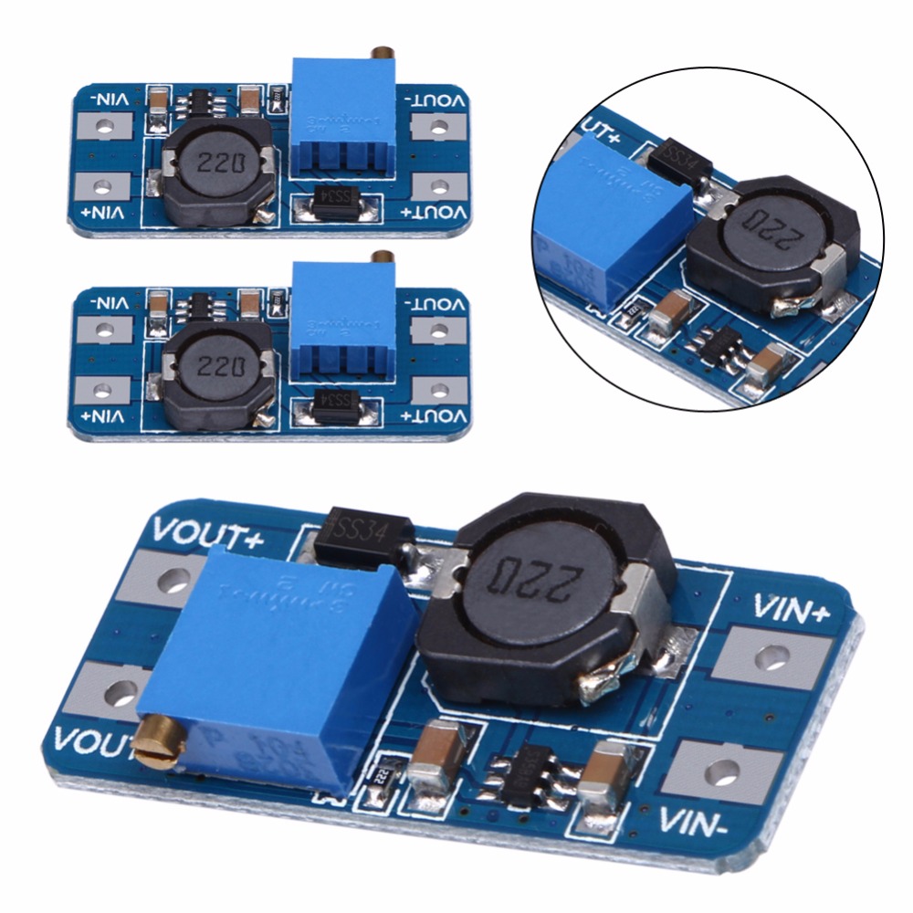 PRZETWORNICA STEP UP 5V - 28V DC 2A MT3608 Producent Inna