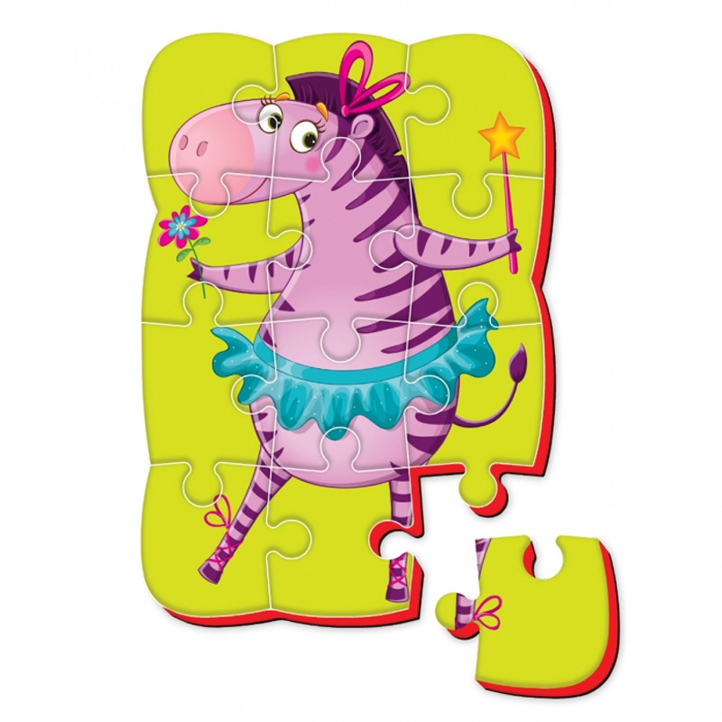 

Puzzle Magnetyczne Magnesy Piankowe Zebra