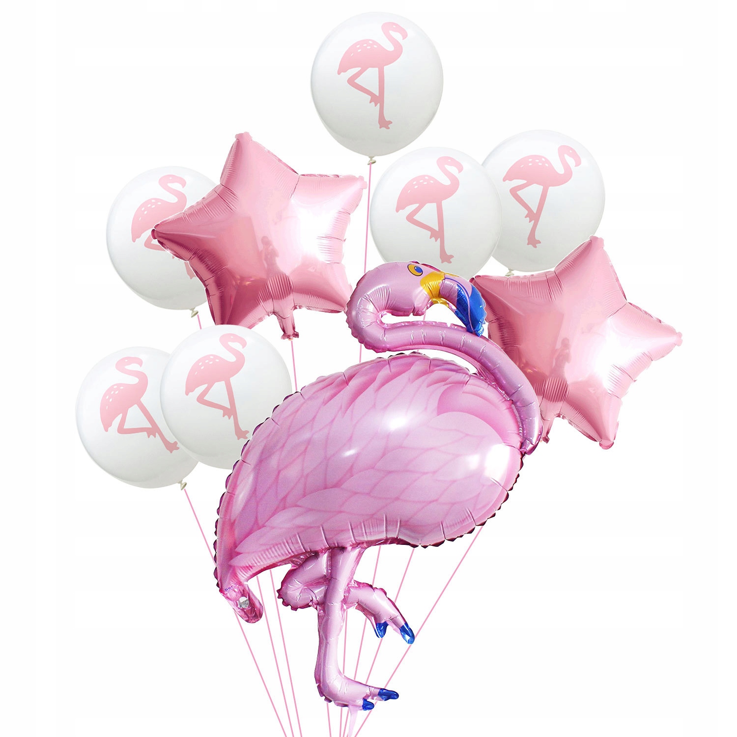 

Zestaw Flamingo egzotyczne party urodziny balon F6
