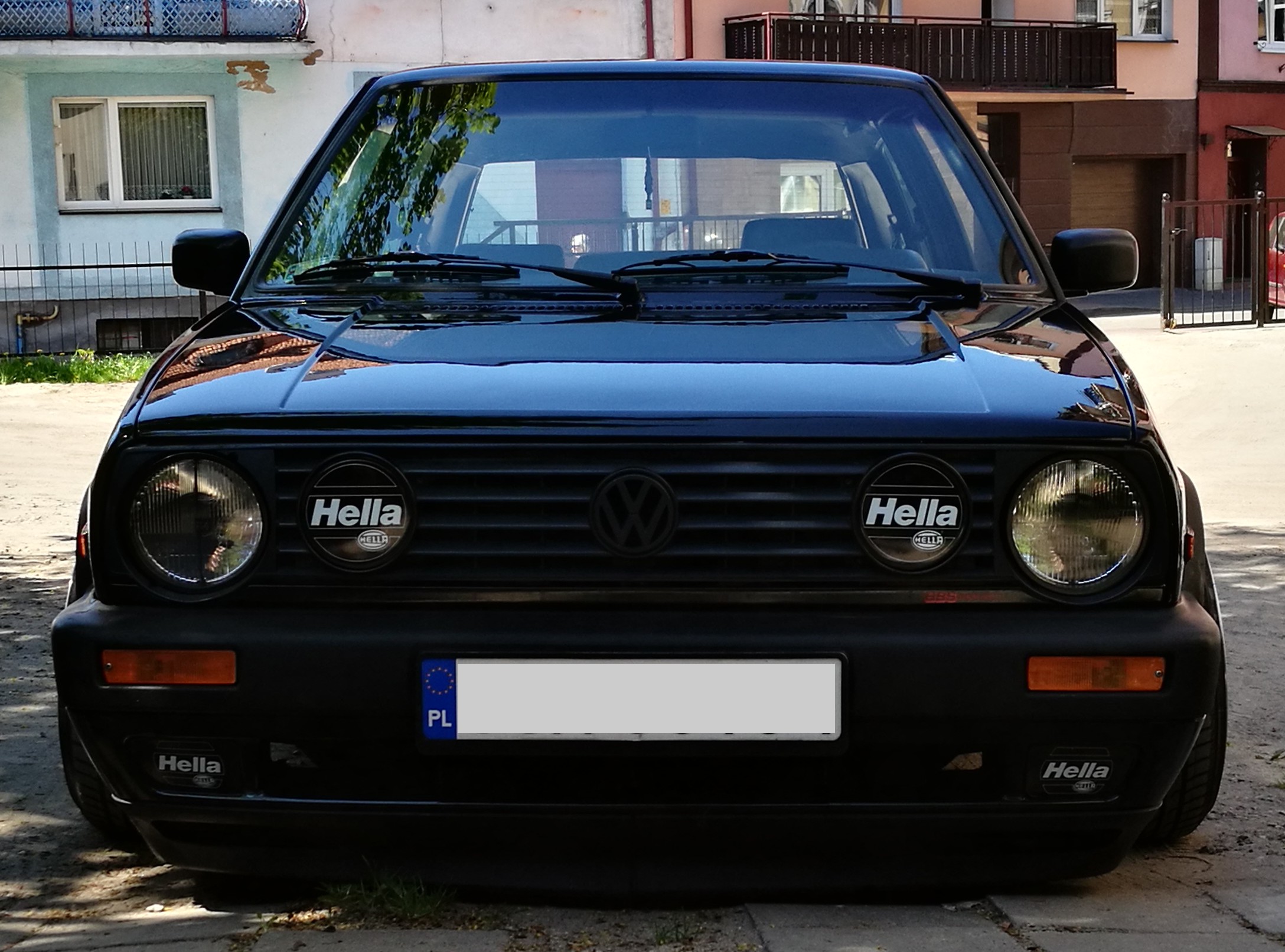 Vw Golf Ii Zderzak Tylny Dj Tuning 8349601296 Oficjalne Archiwum Allegro