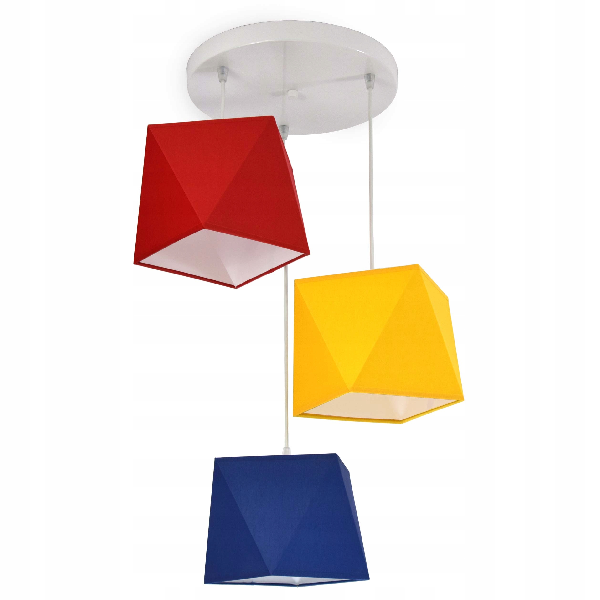 LAMPA WISZĄCA SUFITOWA ŻYRANDOL DIAMENT LED 299-E3 Głębokość produktu 70 cm