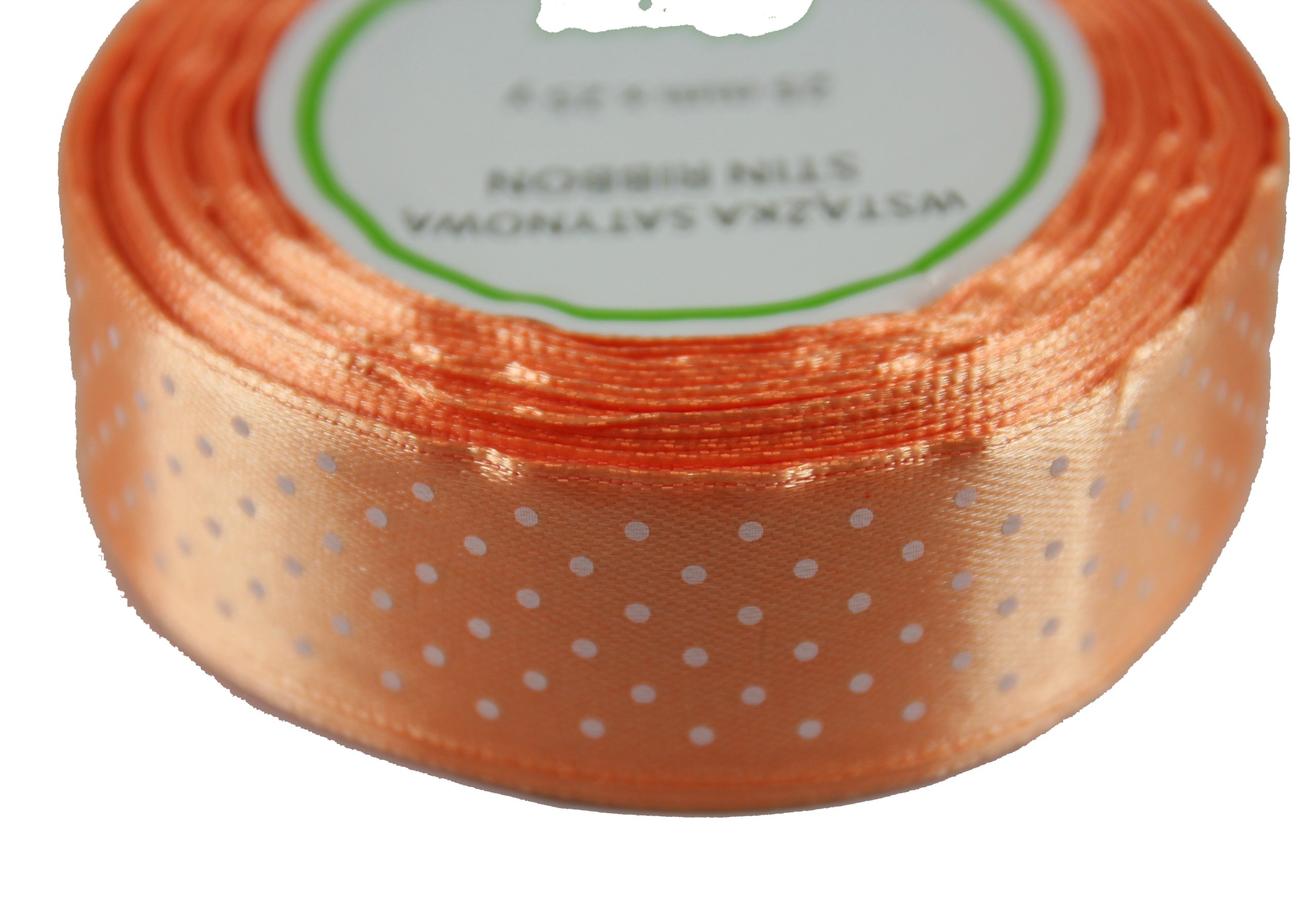 

Tasiemka Wstążka Satynowa Kropki 25MM 22MB N 77