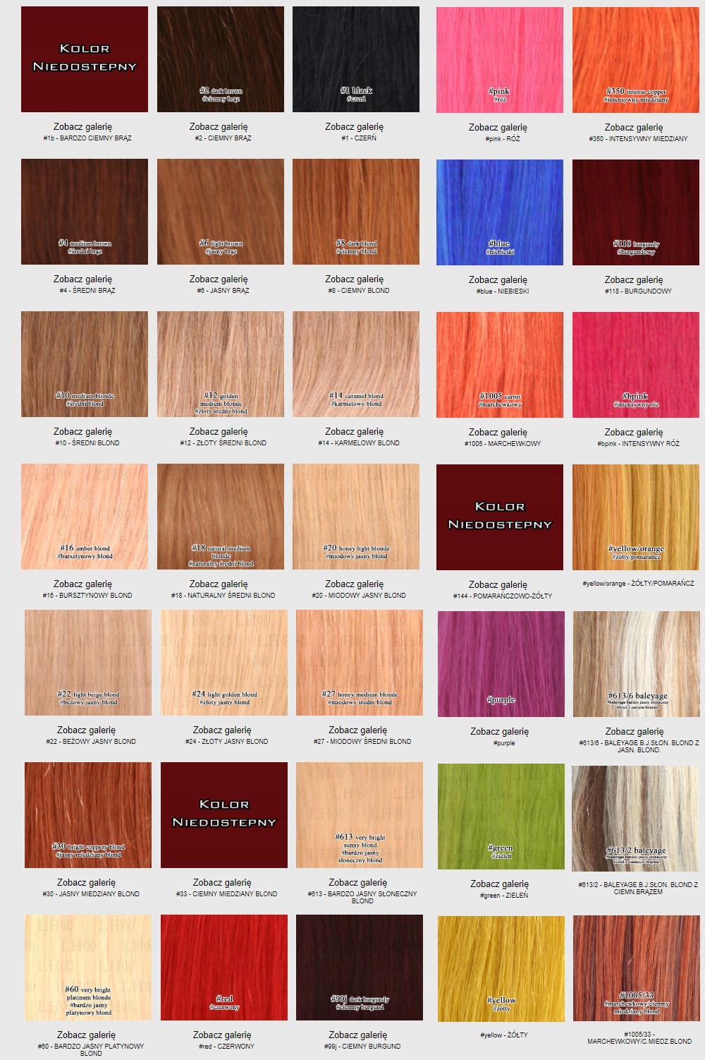 DOPINANA GRZYWKA 100% WŁOSY NATURALNE Postać treska