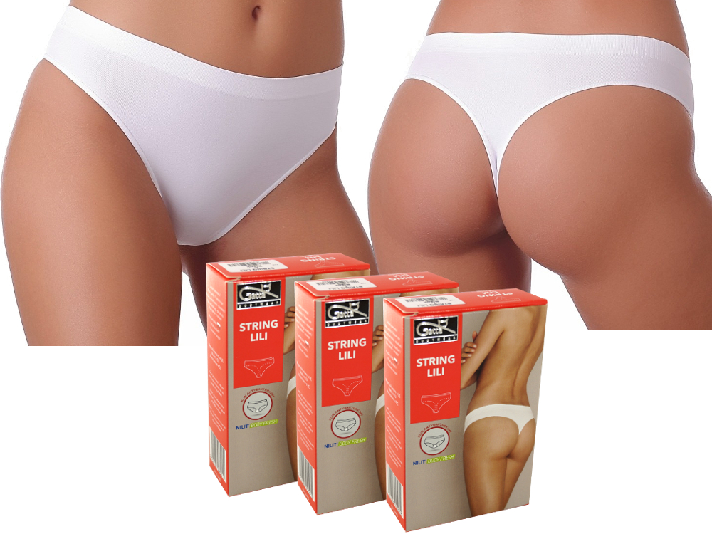 

Majtki Stringi damskie Gatta LILI 3szt r. XL