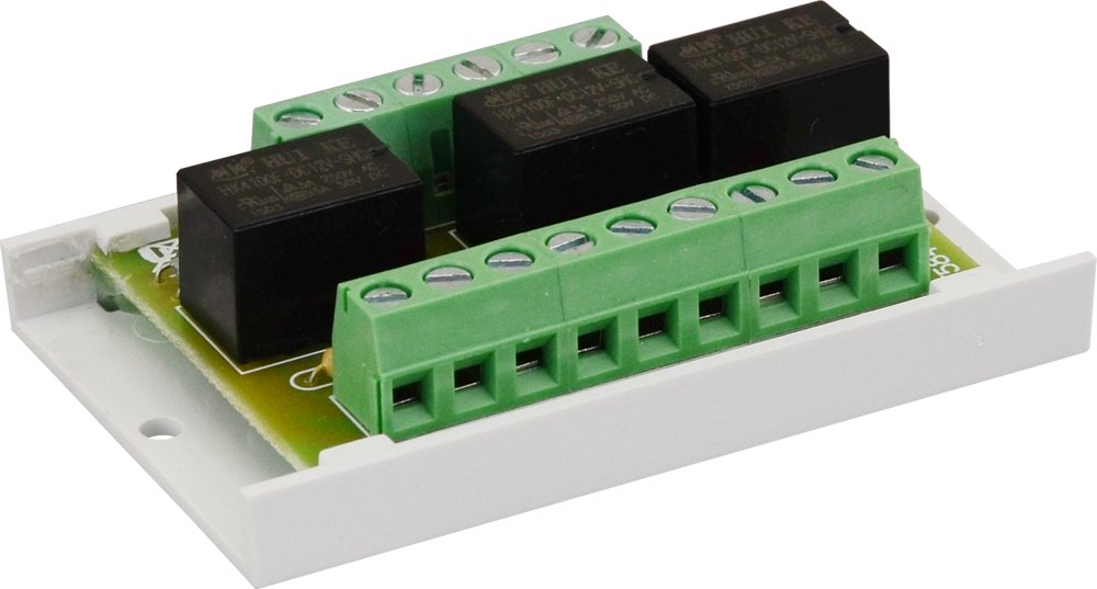 AWZ528 Moduł przekaźnikowy 3xNC/NO 50V Typ alarmu brak informacji