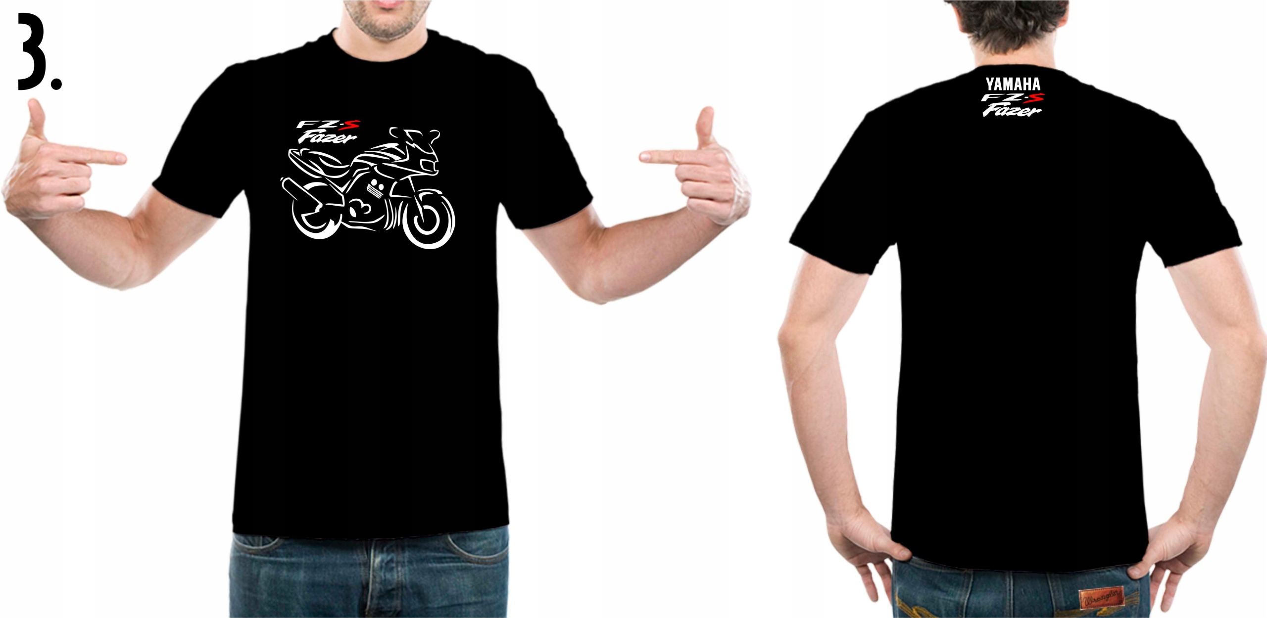 KOSZULKA motocyklowa t-shirt FZS 600 / FZ6 / FAZER Rozmiar L