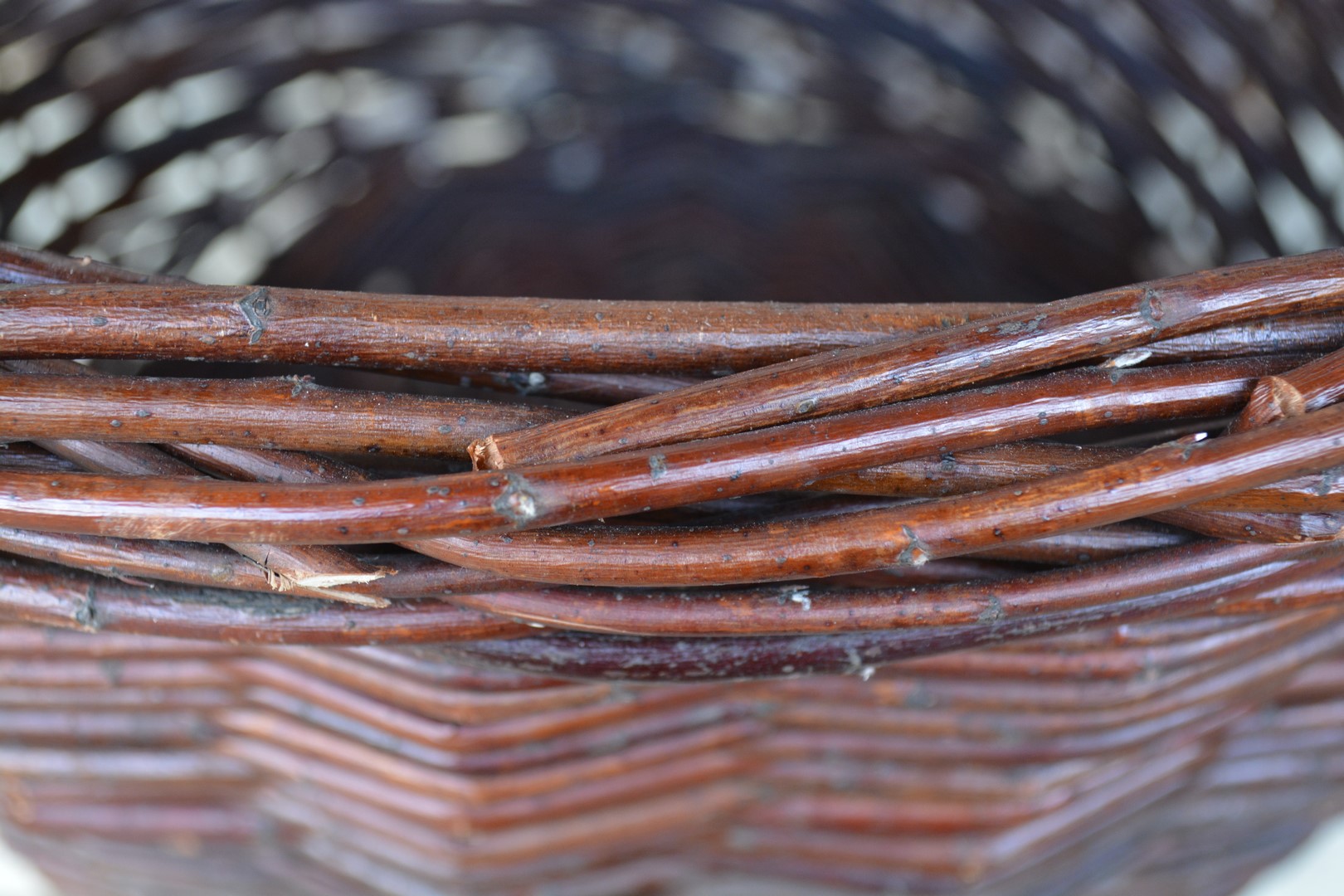 WIKLINOWY KOSZ GOSPODARCZY 30' PRACE OGRODOWE Wysokość produktu 23 cm