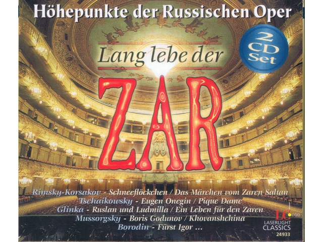Land Lebe Der Zar 2cd Opera Rosyjska Rimsky Glinka