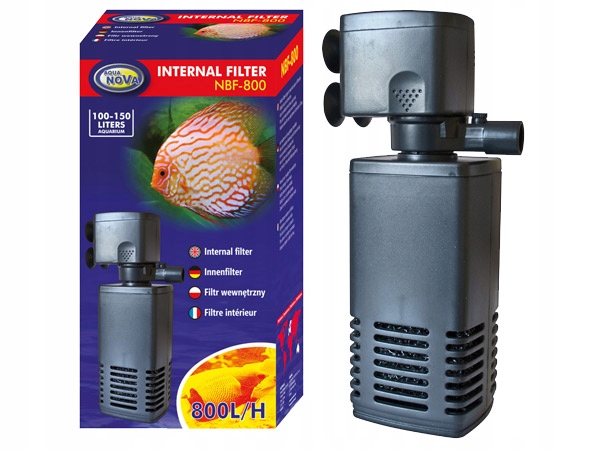 

Aqua Nova NBF-800 Filtr Wewnętrzny Akwarium 150L