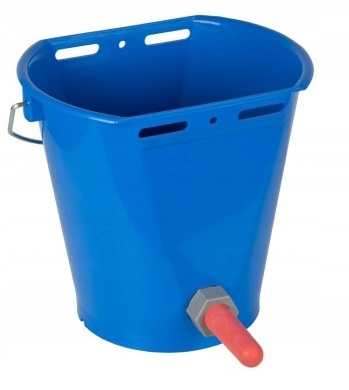 POIDŁO WIADRO ZE SMOCZKIEM DO POJENIA CIELĄT 10SZT Pojemność 8 l